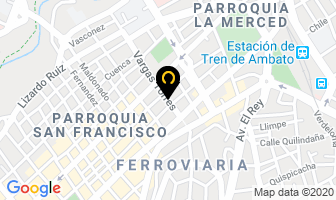 Mapa de Clinica Veterinaria San Francisco en Ambato