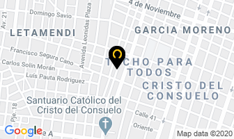 Mapa de Clinica Y Maternidad La Salud en Guayaquil