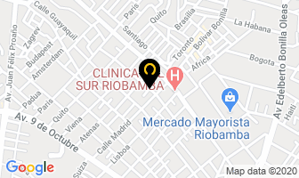 Mapa de Club Chimborazo en Riobamba