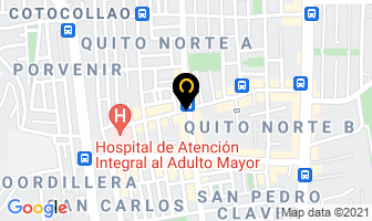 Mapa de Club De Herbalife Nutrition en Quito