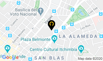 Mapa de Club De Jovenes Febe en Quito