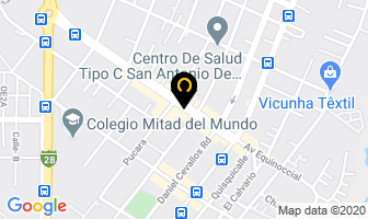 Mapa de Club Vill Gym en Quito