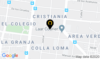 Mapa de Coats Cadena S.a. en Quito