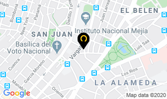 Mapa de Cobeins Cia.ltda. en Quito
