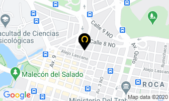 Mapa de Cofedse en Guayaquil