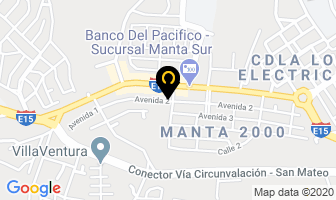Mapa de Coffee Bar Toma Mi Pin en Manta