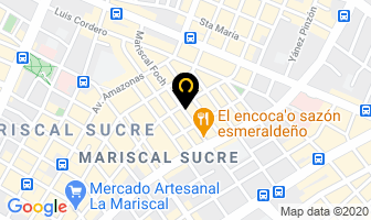 Mapa de Coffee Tree en Quito