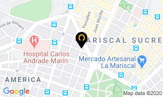 Mapa de Colchones Regina en Quito