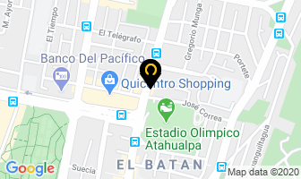 Mapa de Colchones Y Colchones en Quito