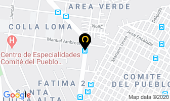 Mapa de Colegio BilingÜe Pensionado Olivo, en Quito