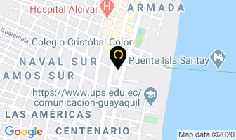 Mapa de Colegio Cristobal Colon en Guayaquil
