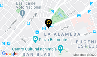 Mapa de Colegio TÉcnico Jhon Velck en Quito