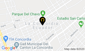 Mapa de Comercial Ajila en La Concordia