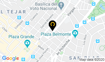 Mapa de Comercial Alulema Salazar S.a. en Quito