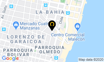 Mapa de Comercial America en Guayaquil