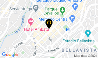 Mapa de Comercial Andino en Ambato