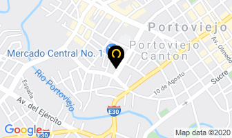 Mapa de Comercial Bellita en Portoviejo