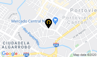 Mapa de Comercial Casanova en Portoviejo