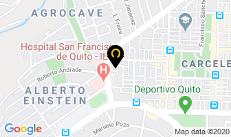 Mapa de Comercial Chavez M. en Quito