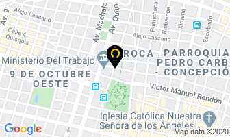 Mapa de Comercial Exportadora E Importadora Lynch S.a en Guayaquil