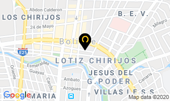 Mapa de Comercial Gonzalez en Milagro