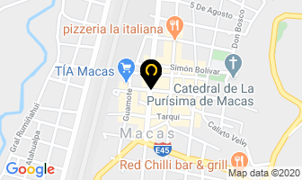 Mapa de Comercial Marco Velin en Macas