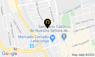Mapa de Comercial Molina Zimba en Latacunga