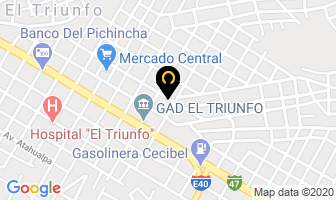Mapa de Comercial Multillantas en El Triunfo