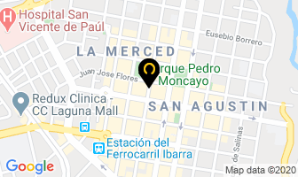 Mapa de Comercial PazmiÑo en Ibarra