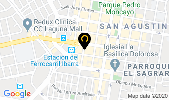 Mapa de Comercial Salas Sevilla en Ibarra