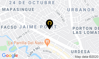 Mapa de Comercial Servic en Guayaquil