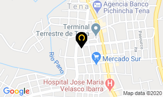 Mapa de Comercial Tobar-ing.gustavo Tobar en Tena