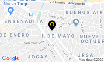 Mapa de Comisariatos “Velboni” en Manta