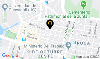 Mapa de Comite De Wushu Del Guayas en Guayaquil