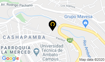 Mapa de Complejo Balcon Del Rio en Ambato