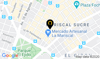 Mapa de Compra-Venta Euros, Pesos, Soles en Quito