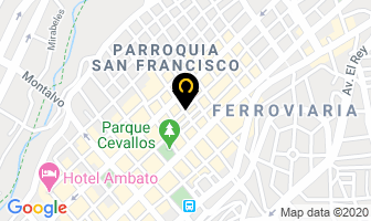 Mapa de Compra Venta Oro Jairo en Ambato