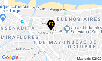 Mapa de Compraventa Joyeria Manabi en Manta