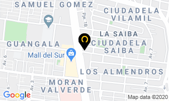 Mapa de Compraventa Oro Sur en Guayaquil