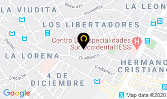 Mapa de Confeccion Y Sublimacion De Gorras en Quito