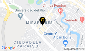 Mapa de Confecciones Benavidez en Guayaquil