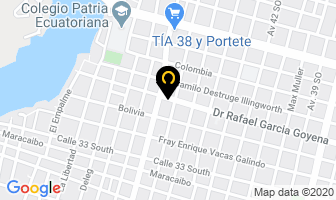 Mapa de Confecciones Bonanza en Guayaquil