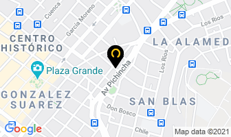 Mapa de Confecciones Deportivas Ecuador en Quito
