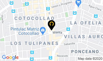 Mapa de Confecciones Deportivas Rinztextil en Quito