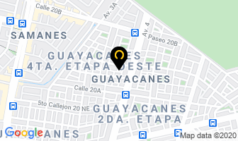 Mapa de “Confecciones El Encanto” en Guayaquil