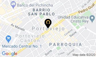 Mapa de Confecciones “Maria Amalia” en Portoviejo