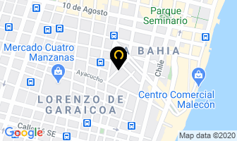 Mapa de Confecciones Rivera en Guayaquil