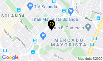 Mapa de Confitería Los Golositos en Quito