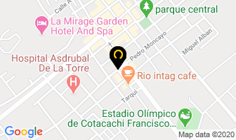 Mapa de Conjunto Habitacional Luisa Marina en Cotacachi