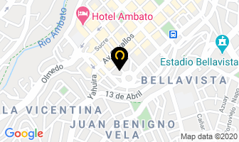 Mapa de Conjunto Residencial Sebatián en Ambato